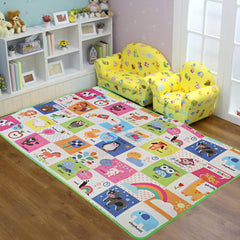 Kuber Industries Double Sided Water Proof Baby Mat Carpet Baby Crawl Play Mat Kids Infant Crawling Play Mat -CTKTC032172