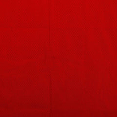 Heart Home Sheer Door Curtains|Zig Zag Design & Semi Transparent| Elegance Curtains for Living Dining Room, Bedroom Drapes, Size Long, Pack of 2 (Red) - CTHH7330