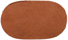 Heart Home Soft Cotton Shaggy Door Mat 16"x24" (Light Brown) - CTHH8459, Standard (CTHH08459)