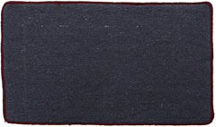 Kuber Industries Cotton Blend Door Mat - 16x24 Inches (Red, Maroon)