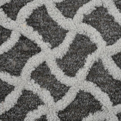 Heart Home Washable, Non Slip Velvet Doormat for Indoor (Brown)