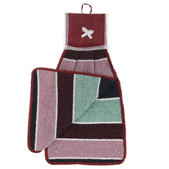 Kuber Industries Hanging Cotton 2 Pieces Cotton Washbasin Napkin/Hand Towel for Kitchen and Bathroom (Multi) - CTKTC45559