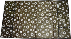 Kuber Industries Cloth 3 Pieces Fridge Mat, 1 Piece Handle Cover and 1 Pieces Fridge Top Cover (Multi)-CTKTC2792