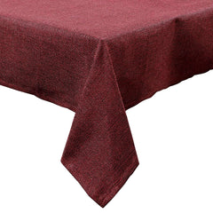 Kuber Industries Jute Center Table Cover, 40"x60" (Maroon), Standard (HS39KUBMART023533)