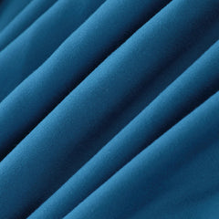 Kuber Industries single Bed Mattress ProtectorBed Protecter With Elastic "120x200" CM (Blue)