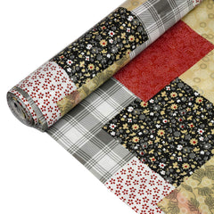 Kuber Industries Floral Design PVC Wardrobe Kitchen Drawer Shelf Mat 10 Mtr Roll (Multi)-CTKTC030421