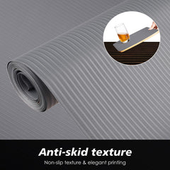 Heart Home Shelf Liner | Kitchen Cabinet Shelf Protector | Kitchen Liners for Cabinets and Drawers | Drawer Liner Mat | Self Lining Shelf Liner Cabinet Mat | 10 MTR | Gray