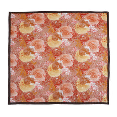 Kuber Industries Floral Design PVC Reversible Food Mat Bed Server -(Pink)