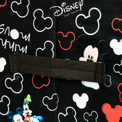 Heart Home Non-Woven Mickey Mouse Print Flodable Drawer Storage/Storage Box For Home Decor (Black) 54HH4220.
