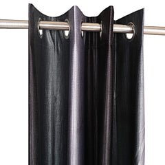 Kuber Industries Polyester 4 Pieces 7 Feet Eyelet Door Curtain (Purple) -CTKTC12953