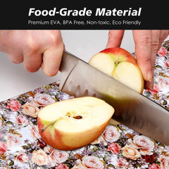 Heart Home Shelf Liner | Kitchen Cabinet Shelf Protector | Kitchen Liners for Cabinets and Drawers | Drawer Liner Mat | Rose Shelf Liner Cabinet Mat | 3 MTR | Pack of 2 | White