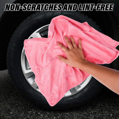 Heart Home Cleaning Towel | Reusable Cleaning Cloths for Kitchen | Duster Towel for Home Cleaning | 400 GSM Cleaning Cloth Towel for Car | Bike | 50x70 | Pack of 2 | Multi