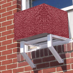 Kuber Industries 3D Design PVC Window AC Cover for 2 Ton Capacity - Maroon (CTKTC01715), Standard