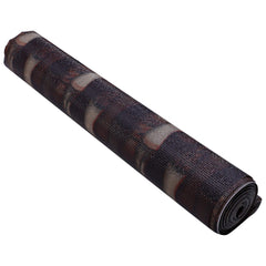 Kuber Industries Bamboo Design PVC Wardrobe Kitchen Drawer Cupboard Cabinet Shelf Mat, Shelf Liner 10 Mtr (Brown) - CTKTC40159, Standard