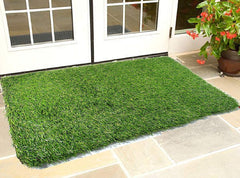 Kuber Industries 35mm Artificial Grass Mat for Balcony (Size- 1.5 X 2 Feet) - CTKTC22450,Green,Standard