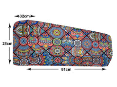 Heart Home AC Cover|Attractive Digital Print 1.5 Ton |All Weather Friendly|Stretchable Fabric & Elastic Closure, (Multicolor)