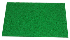 Kuber Industries PVC Door Mat - 39"x27"x1", Green(Pack of 1)