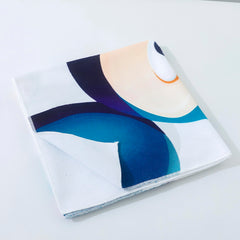 Kuber Industries Disney Mickey Mouse Microfiber Soft Kids Bath Towel (White)