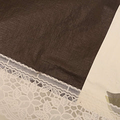 Kuber Industries Checkered PVC 4 Seater Centre Table Cover - Maroon