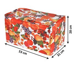 Kuber Industries Fruit Printed PVC Mixer Grinder Cover (Multicolour)-HS43KUBMART25698, Standard