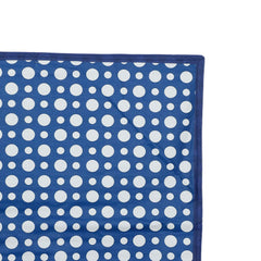 Kuber Industries Dots Design PVC Reversible Food Mat Mattress Protector Bed Server (Blue) CTKTC33199