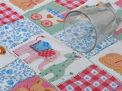 Kuber Industries Cartoon Character Design PVC Mattress Protector Sheet - (Multicolour, Standard Size)