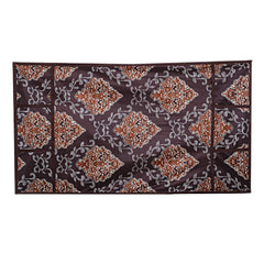 Kuber Industries Floral Design Cotton Fridge Top Cover 38"X21" (Blue), Ctktc13805, Standard- 1 Unit