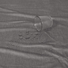 Heart Home Waterproof/Dustproof PVC Double Bed Mattress Protector, 72"x78" (Grey)-50HH01232