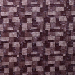 Heart Home PVC 3D Check Printed Microwave Oven Cover,25 LTR. (Brown)-HS43HEARTH26045