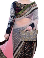 Kuber Industries Silk Clutch Ladies Handbag (Grey) -CTKTC8788