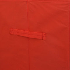 Kuber Industries Disney Cars Print Non Woven Fabric 6 Pieces Foldable Large Size Storage Cube Toy, Books, Shoes Storage Box with Handle (Brown)