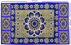 Kuber Industries Cloth 3 Pieces Fridge Mat, 1 Piece Handle Cover and 1 Pieces Fridge Top Cover (Multi)-CTKTC2764