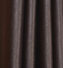 Heart Home Plain 4 Pieces Room Darkening Door Curtain, 7 Feet (Brown), Standard, HS_37_HEARTH020665