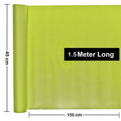 Heart Home Multipurpose Diamond Textured Super Strong Anti-Slip Mat Liner, Size 45X150 Cm (1.50 Meter Roll, Green) HEART187