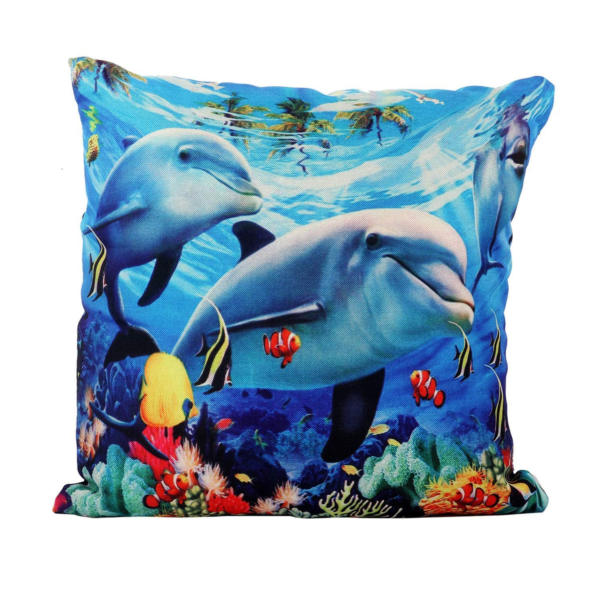 Kuber Industries Cotton 2 Pieces Cushion Cover Set (Gold) -CTKTC28869