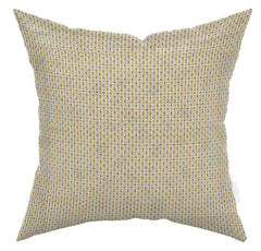 Kuber Industries Floral Design Cotton Decorative Throw Pillow Cover Cushion Covers Pillowcase for Sofa Couch Bed Chair 16x16 Inch-Pack of 5 (Cream)