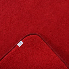 Heart Home Microfiber Reversible Dish Drying Mat with Absorbent Parity for Kitchen 19"x 15"(Red)