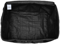Kuber Industries Parachute Jumbo Attachi Bag Travel Handbag Storage Carrying Bag, Blanket Cover, Duffle, Travel Multi-Purpose Bag (Black) CTKTC134644