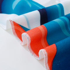 Kuber Industries Disney Mickey Mouse Microfiber Soft Kids Bath Towel (White)