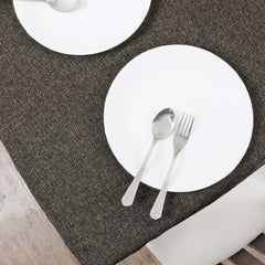 Kuber Industries Jute Center Table Cover, 40"x60" (Grey), Standard (HS39KUBMART023891)
