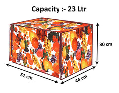 Heart Home PVC Fruit Printed Microwave Oven Cover,23 LTR. (Multicolor)-HS43HEARTH26027