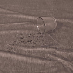 Heart Home PVC Waterproof/Dustproof Double Bed Mattress Protector, 72"x76" (Brown) 52HH4004