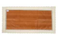 Heart Home Wooden Design PVC Table Runner for Farmhouse Dinner, Holiday Parties, Wedding, Events, Décor, 18"x36" (Lite Brown)-HS_38_HEARTH21331