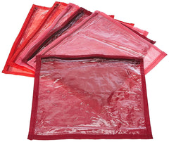 Kuber Industries 6 Piece Non Woven Single Saree Cover (KI43260)