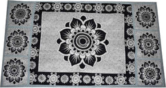 Kuber Industries Cloth 3 Pieces Fridge Mat, 1 Piece Handle Cover and 1 Pieces Fridge Top Cover (Multi)-CTKTC2753