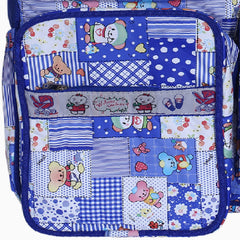 Heart Home PVC Multiuses Teddy Cartoon Print Mothers Bag/Diapers Bag With Handle For Traveling, storing (Blue) 52HH4013