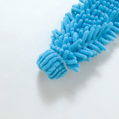Kuber Industries Cleaning Duster for Ceiling Fan | Fan Cleaner Brush with Long Rod | Washable & Reusable | Dusting Brush for Home Cleaning | Microfiber Duster for Home Cleaning | 64cm Long (Blue)