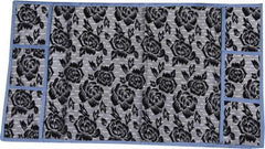 Kuber Industries Cloth 3 Pieces Fridge Mat, 1 Piece Handle Cover and 1 Pieces Fridge Top Cover (Multi)-CTKTC2777