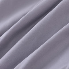 Kuber Industries Double Bed Mattress ProtectorBed Protecter with Elastic 150x200 CM-Pack of 2 (Grey)