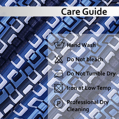 Kuber Industries Curtain|Door Curtain 7 Feet|Black Out Curtain for Door|Faux Silk Curtains with Eyelet|Set of 2 (Blue)